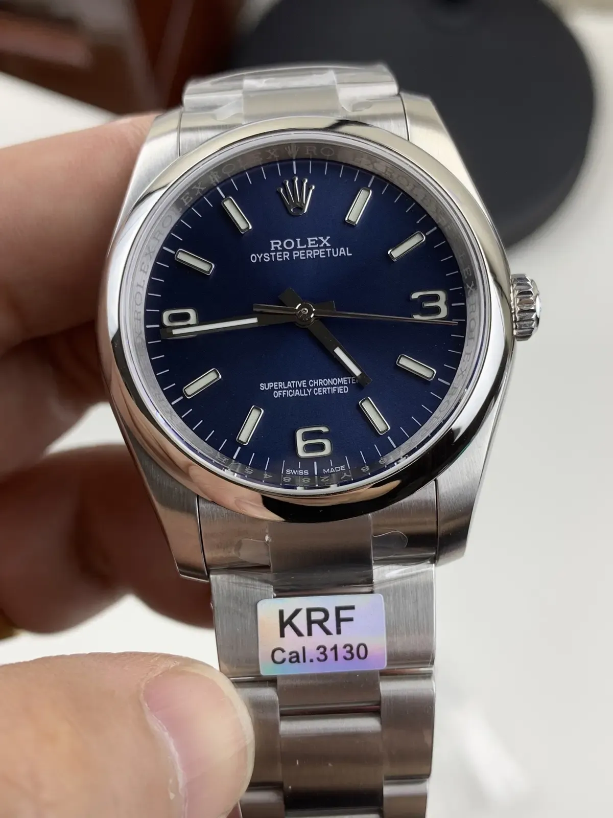 KRF厂劳力士蚝式恒动 116000上手实测：细节还原度惊人