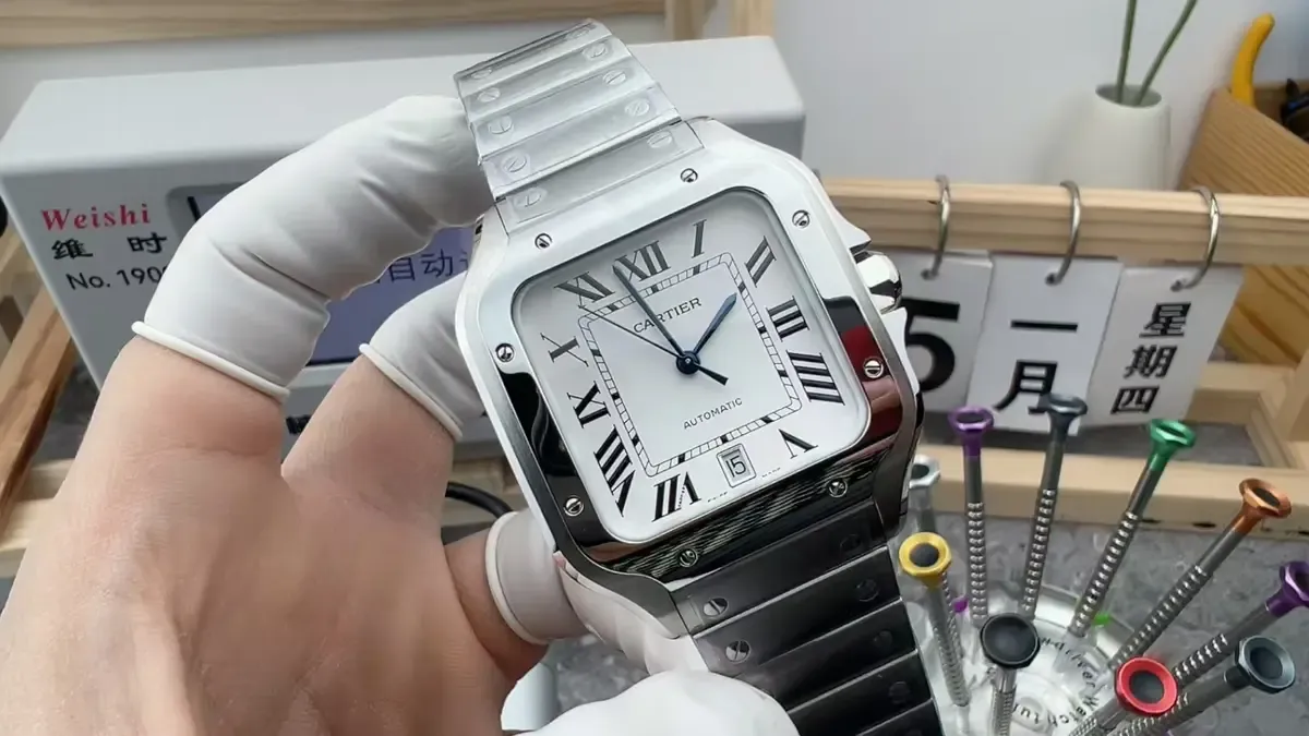 情侣对表首选！BV厂卡地亚山度士双尺寸实测