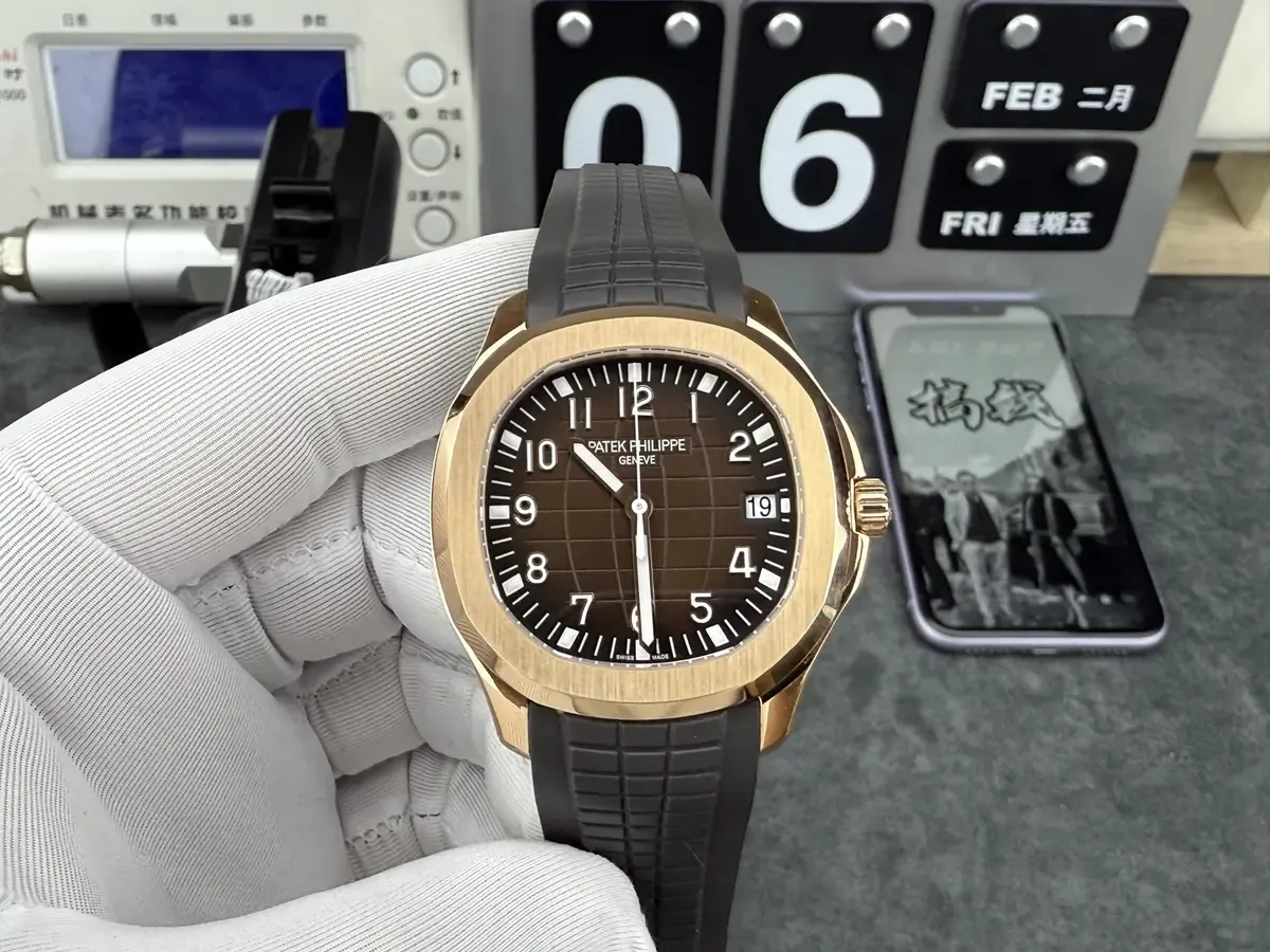 3K厂百达翡丽手雷玫瑰金对比原版，细节还原度有多高？