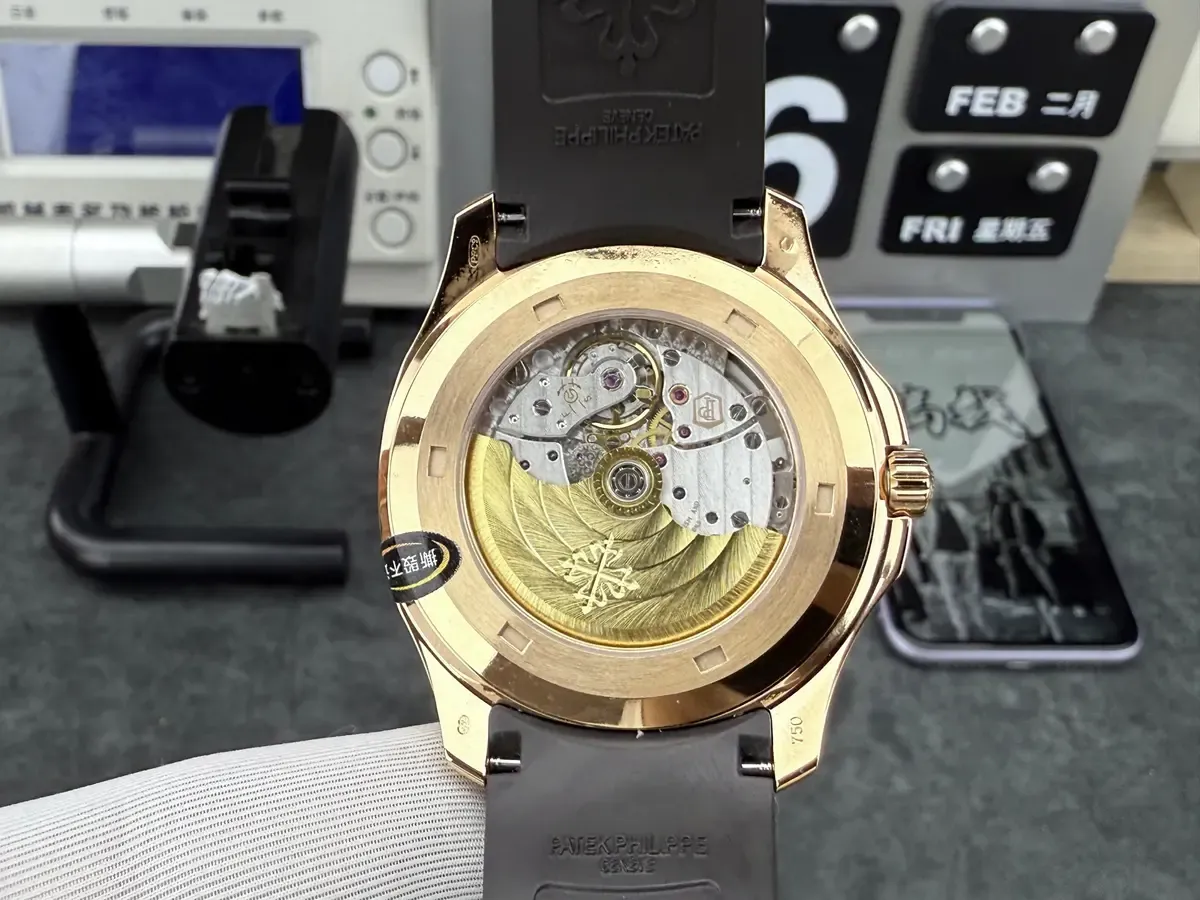 3K厂百达翡丽手雷玫瑰金对比原版，细节还原度有多高？