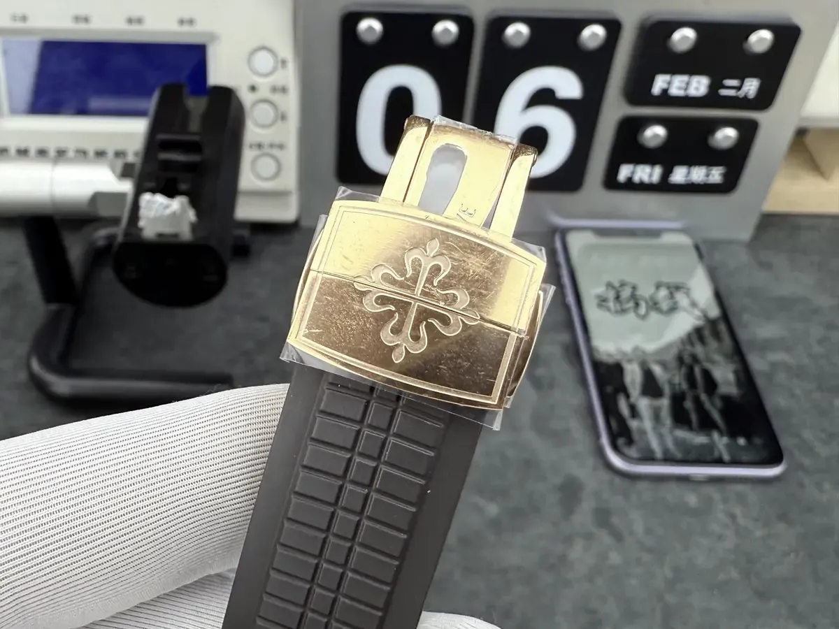 3K厂百达翡丽手雷玫瑰金对比原版，细节还原度有多高？