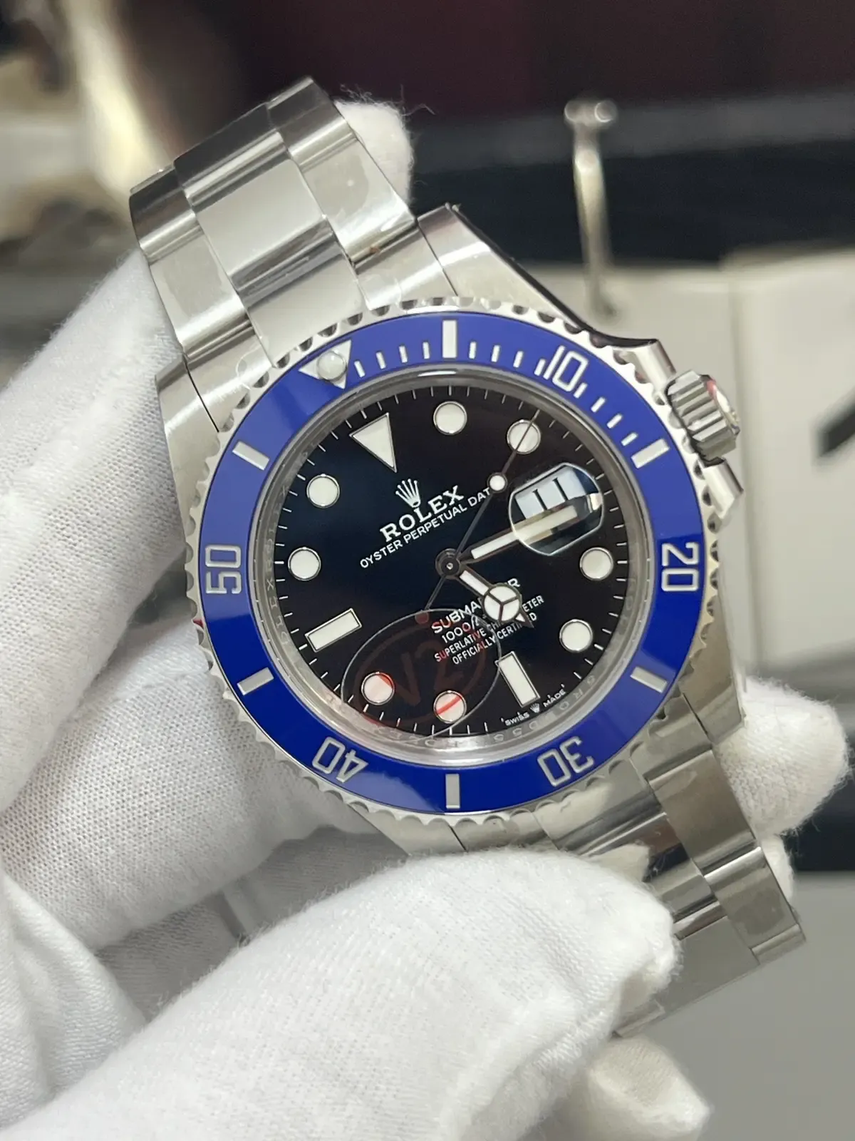 VS厂V2版劳力士蓝水鬼上手实拍，这质感绝了