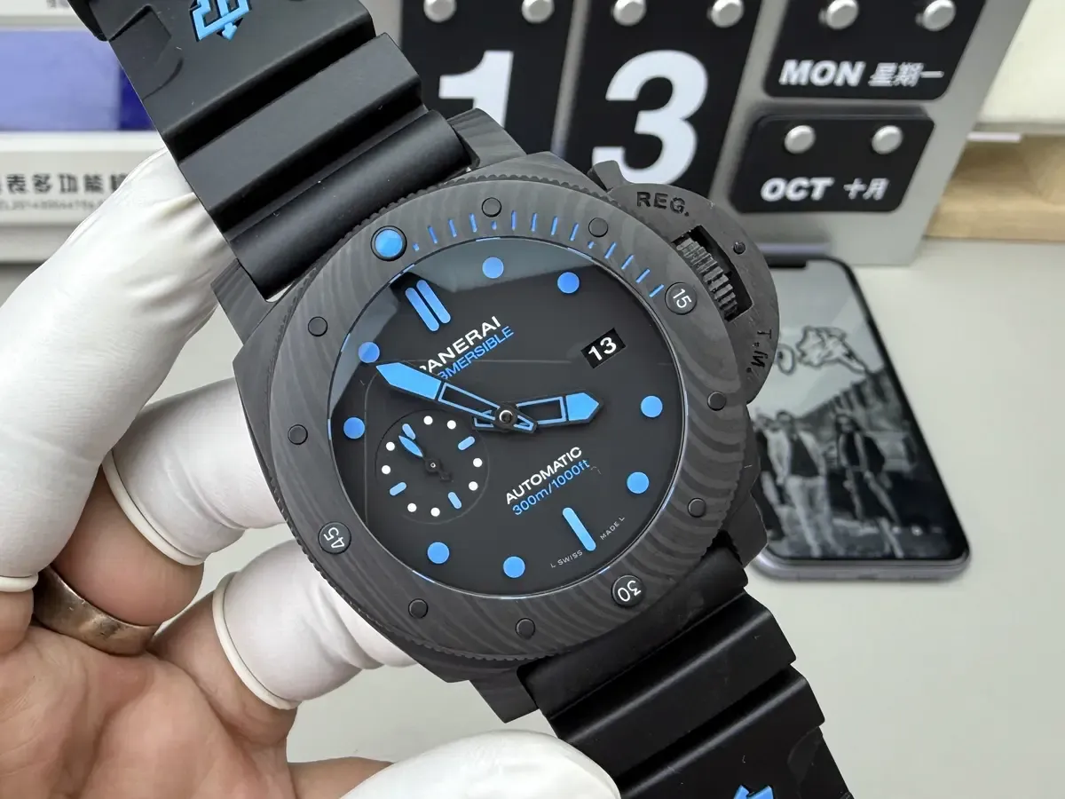 VS厂沛纳海PAM01616深度评测，揭秘‘暗黑武士’的硬核工艺。