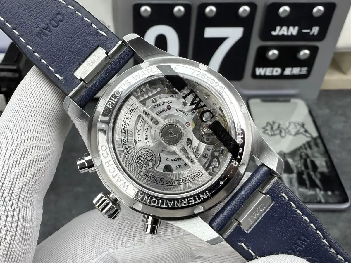 APS厂万国飞行员计时定制Cal.69385一体机芯深度评测