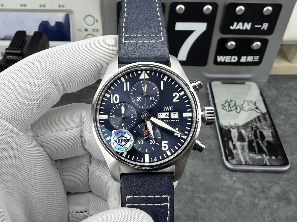 APS厂万国飞行员计时定制Cal.69385一体机芯深度评测