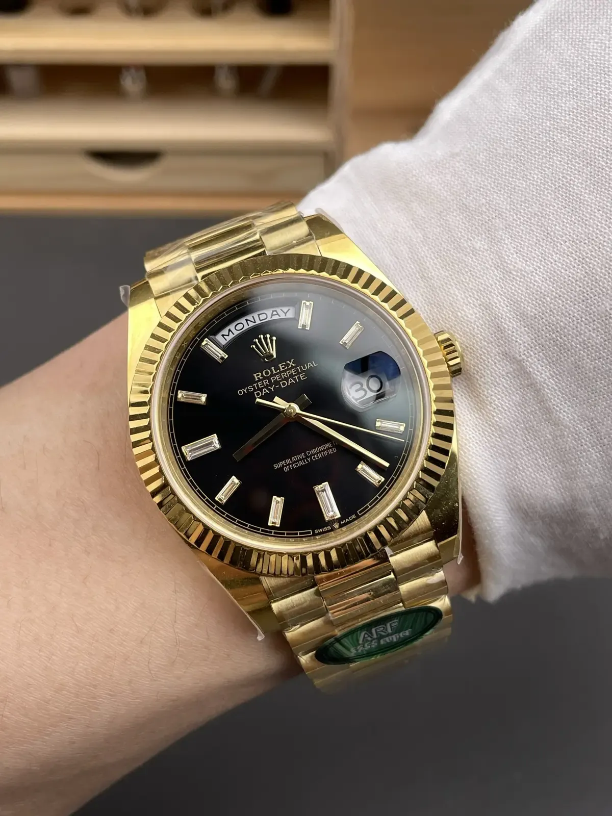 ARF厂劳力士黑冰糖深度评测：210克科学配重+3255机芯