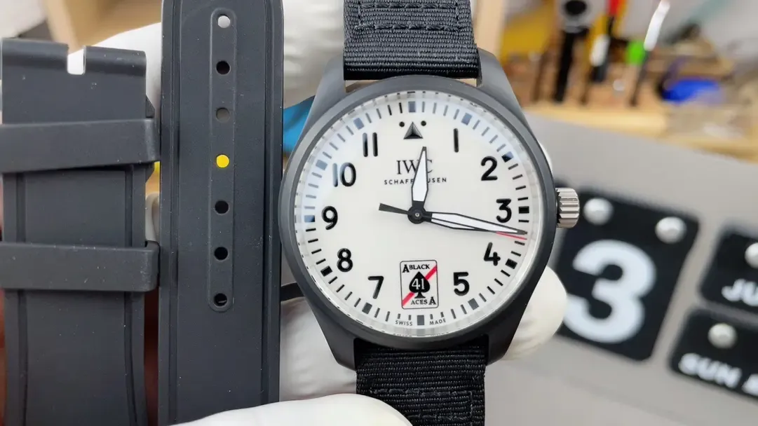 M+厂万国黑桃A V2升级版实拍，盘面与底盖质感飞跃