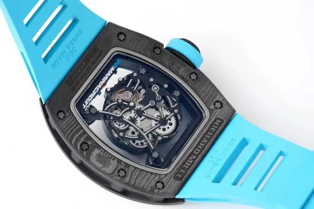 ZF厂理查德RM055阿布扎比赛道款拆解：看大厂做工细节。