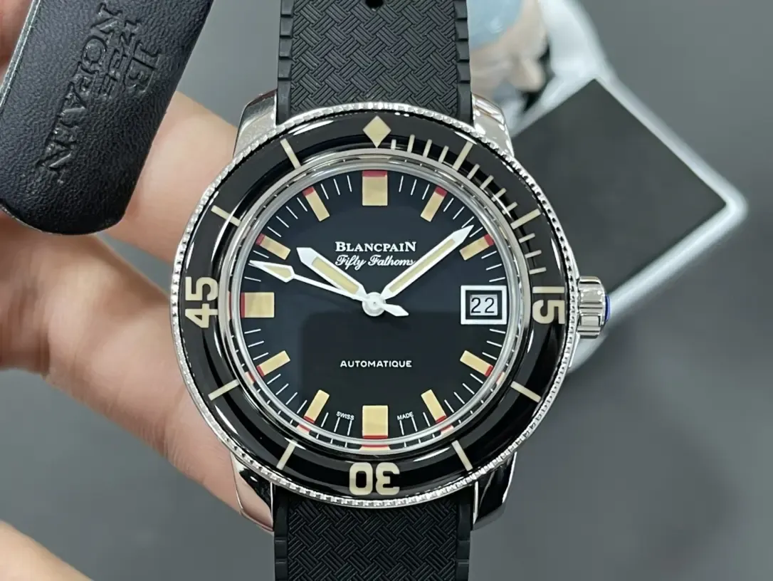 【避坑指南】ZF厂宝珀梭子鱼对比小厂版本，教您如何分辨