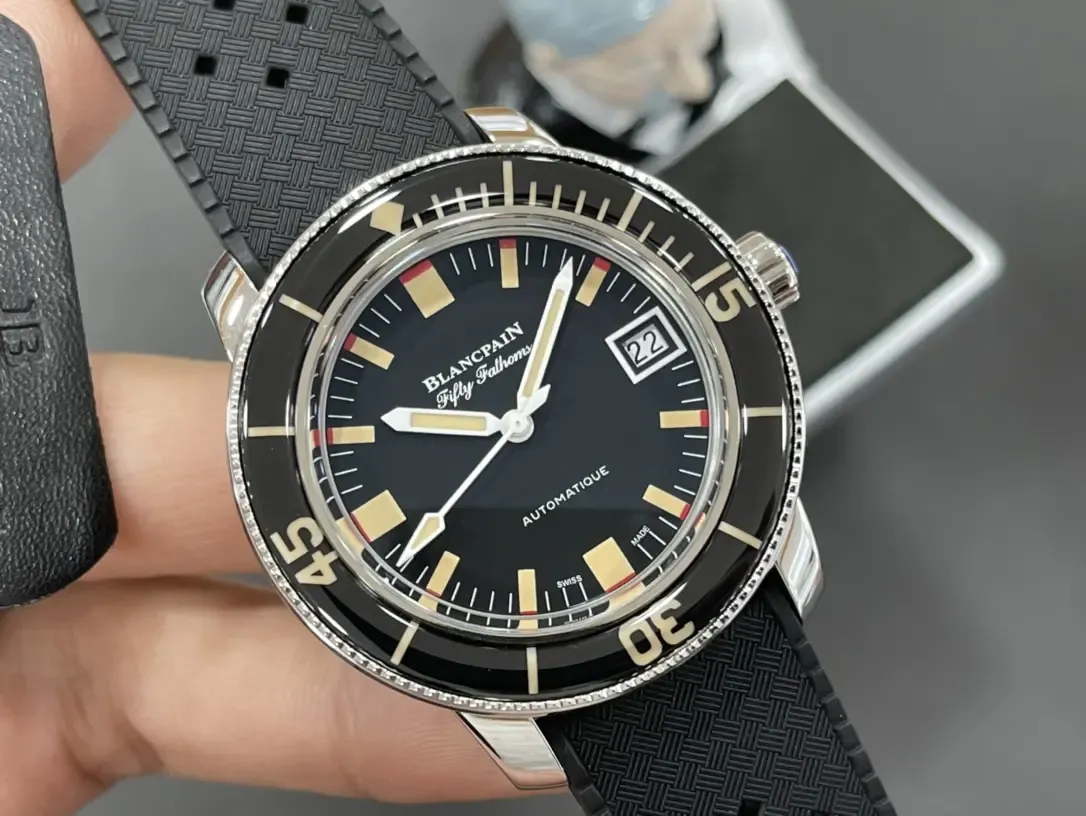 【避坑指南】ZF厂宝珀梭子鱼对比小厂版本，教您如何分辨