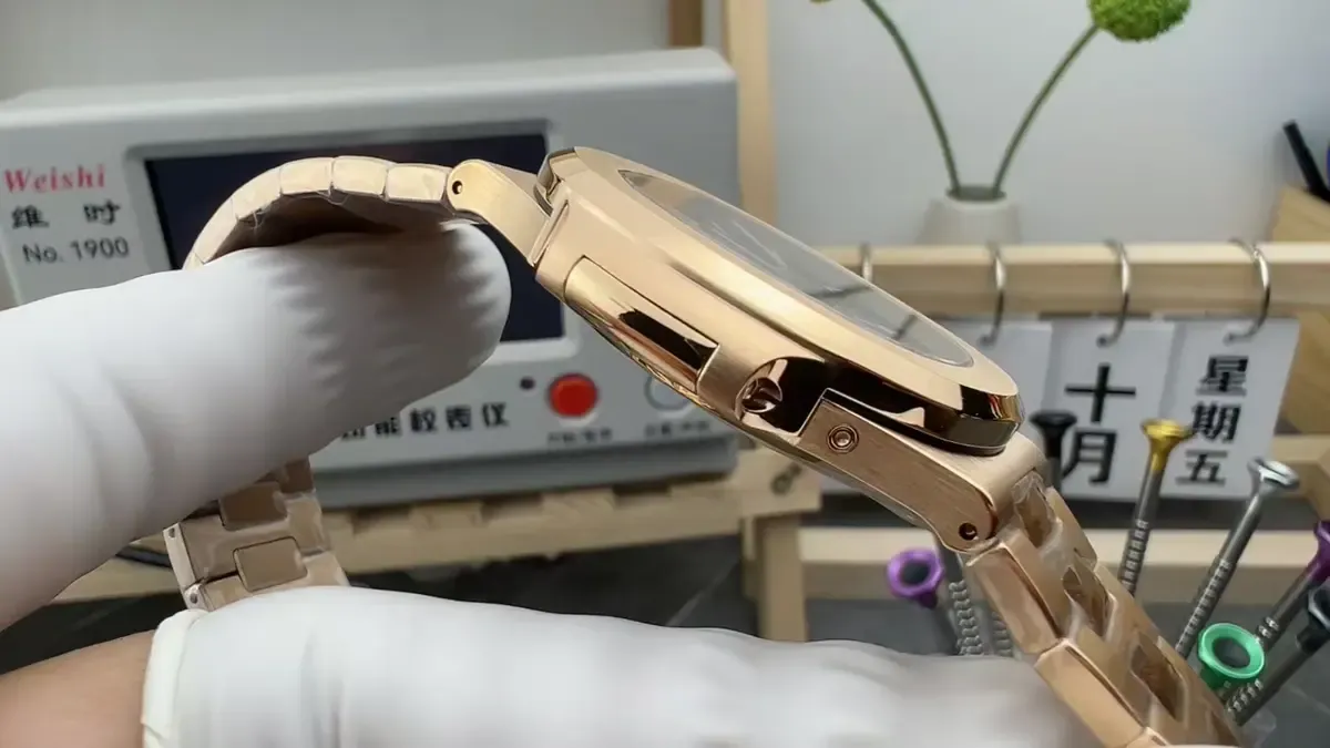 PPF厂鹦鹉螺5712R玫瑰金深度评测，真动能是真是假？