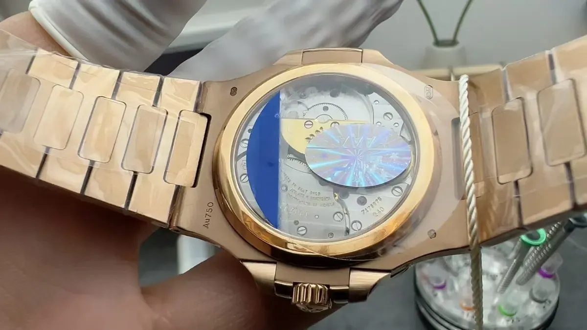 PPF厂鹦鹉螺5712R玫瑰金深度评测，真动能是真是假？