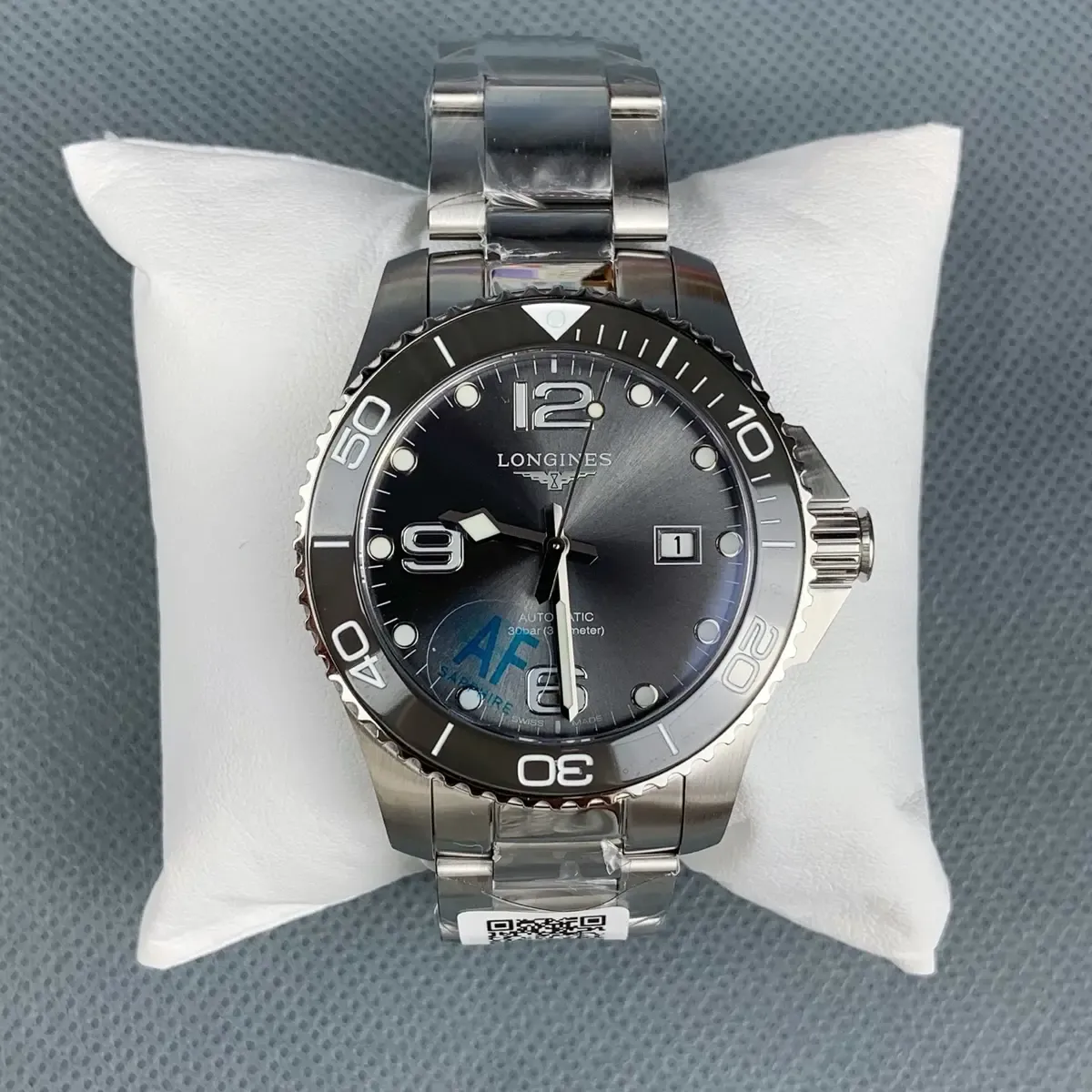 AF厂浪琴康卡斯灰面上手体验，这质感真的值了