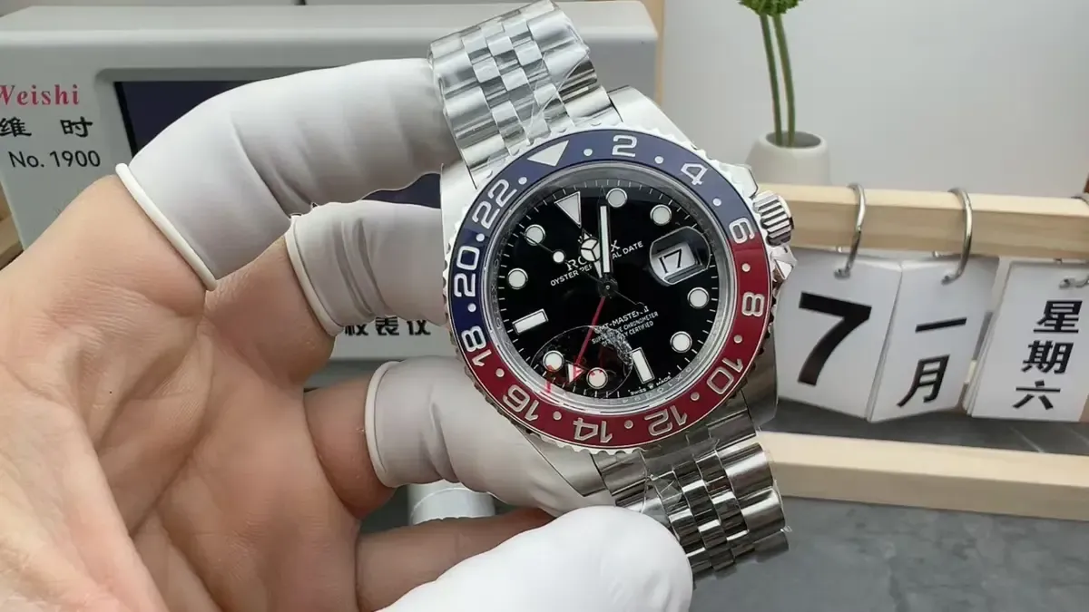 紫光灯下毫无破绽！VS厂劳力士可乐圈V3深度评测