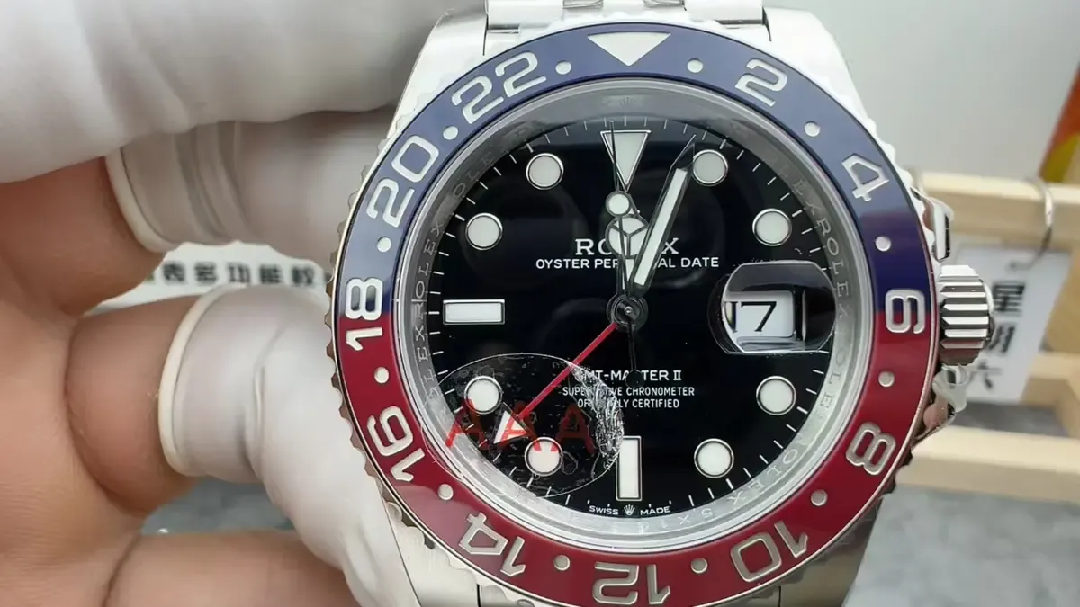 紫光灯下毫无破绽！VS厂劳力士可乐圈V3深度评测