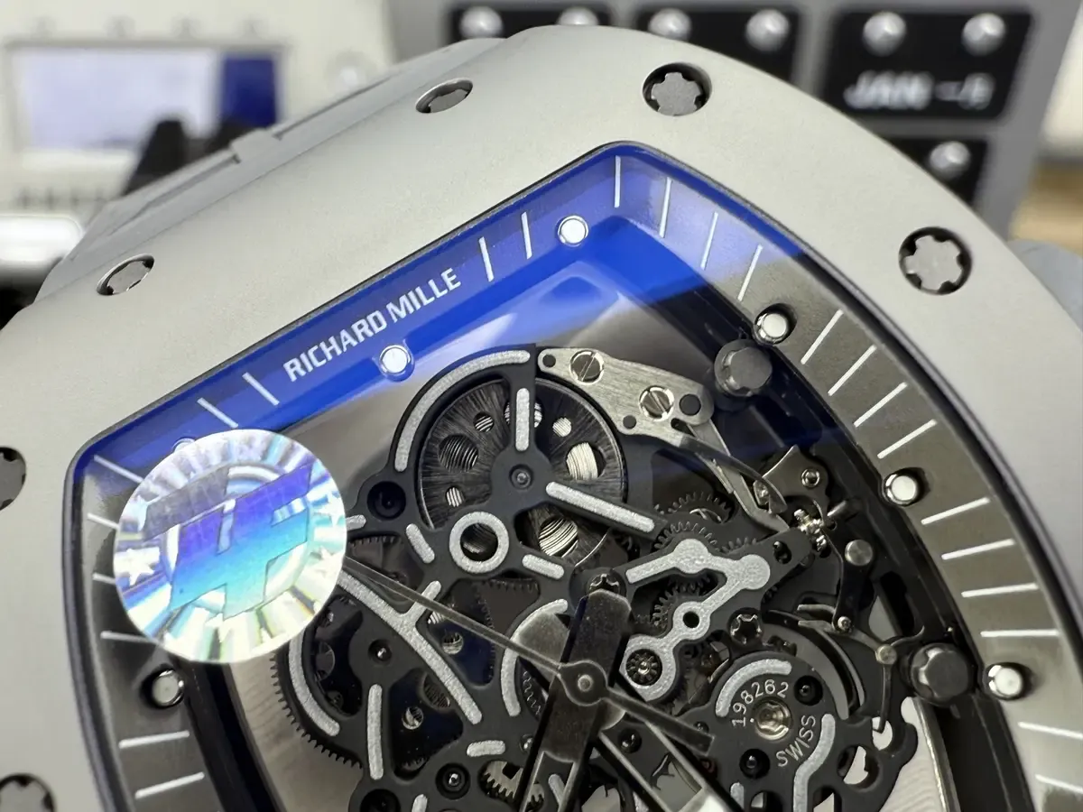 104克灰陶瓷！ZF厂理查德RM055碳化钛材质太硬核了