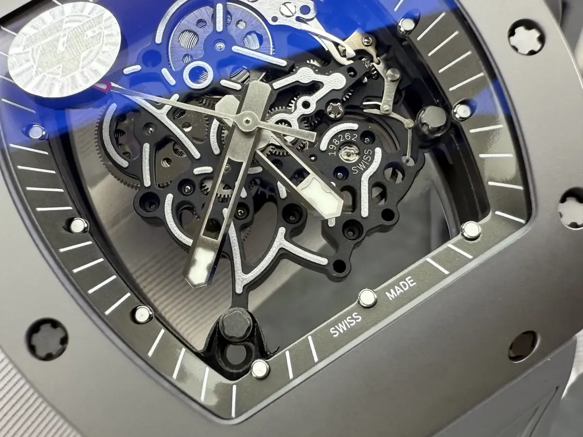 104克灰陶瓷！ZF厂理查德RM055碳化钛材质太硬核了