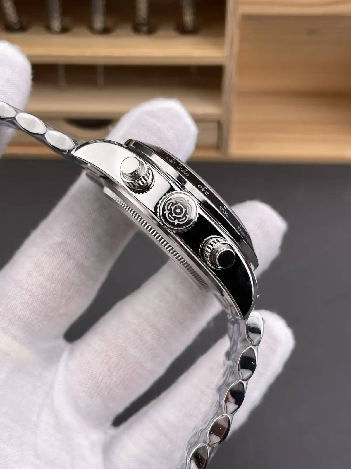 【周杰伦同款】ZF厂帝舵碧湾计时粉面开箱评测，这颜值绝了！