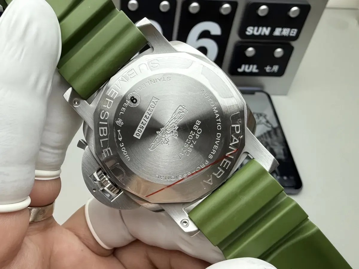 VS厂沛纳海1226白盘绿带开箱，P900机芯稳到离谱