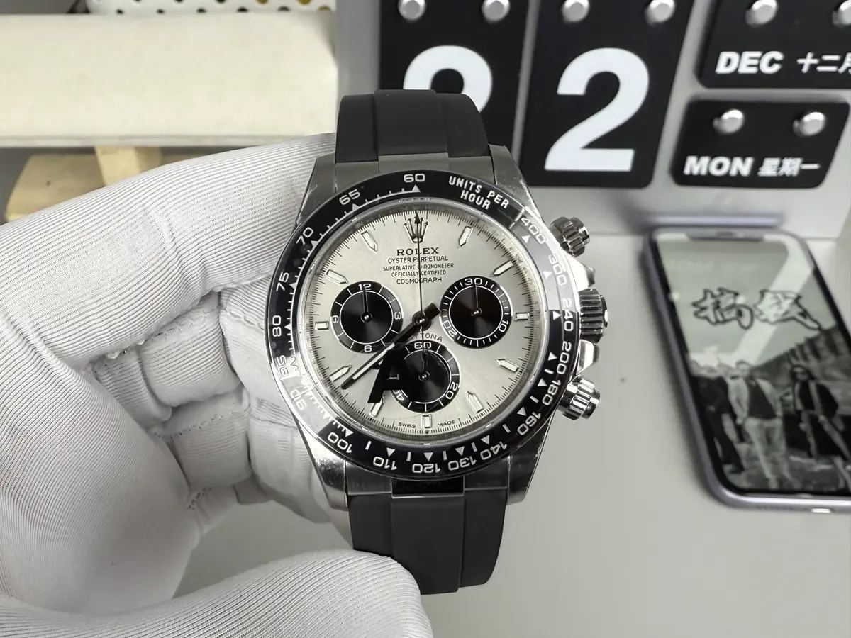 VS厂劳力士灰胶迪V2配重版136克，新手如何辨别？