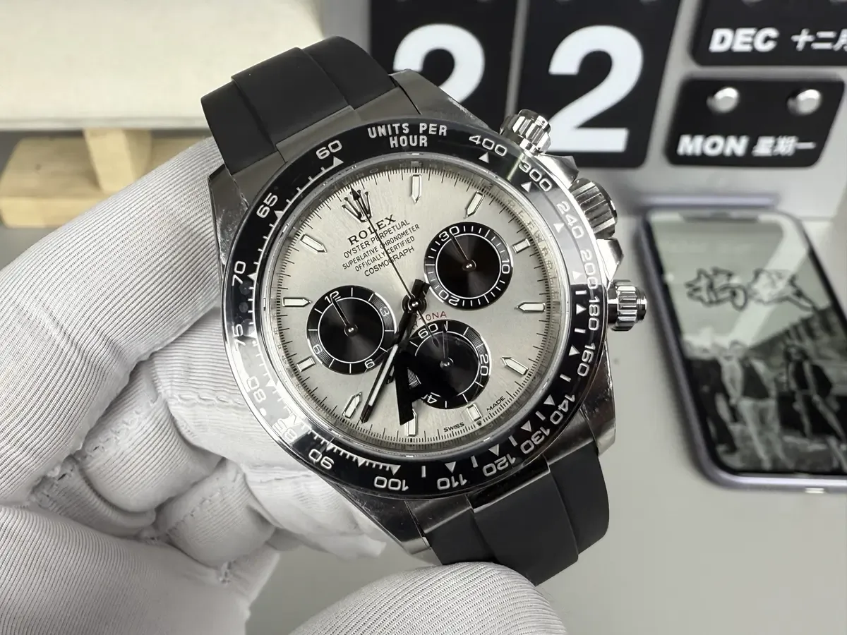 VS厂劳力士灰胶迪V2配重版136克，新手如何辨别？