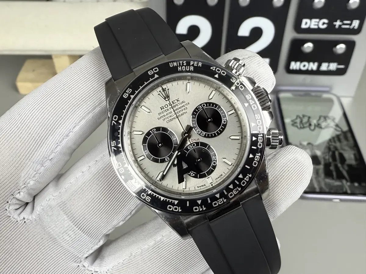 VS厂劳力士灰胶迪V2配重版136克，新手如何辨别？