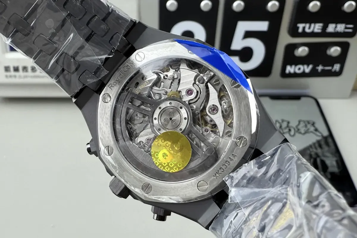 告别一眼假！APS爱彼26240黑陶瓷细节曝光，真假难辨