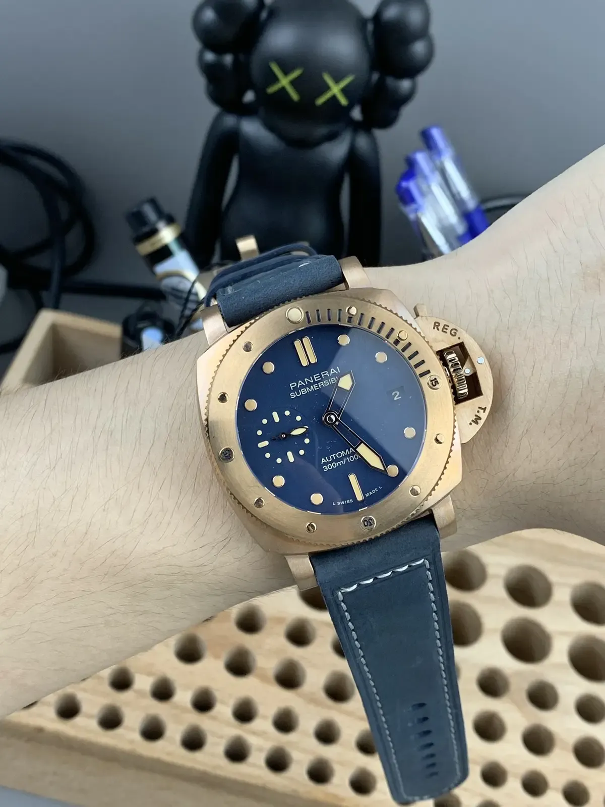 VS厂沛纳海1074青铜42mm小手腕专属，终于等到你！