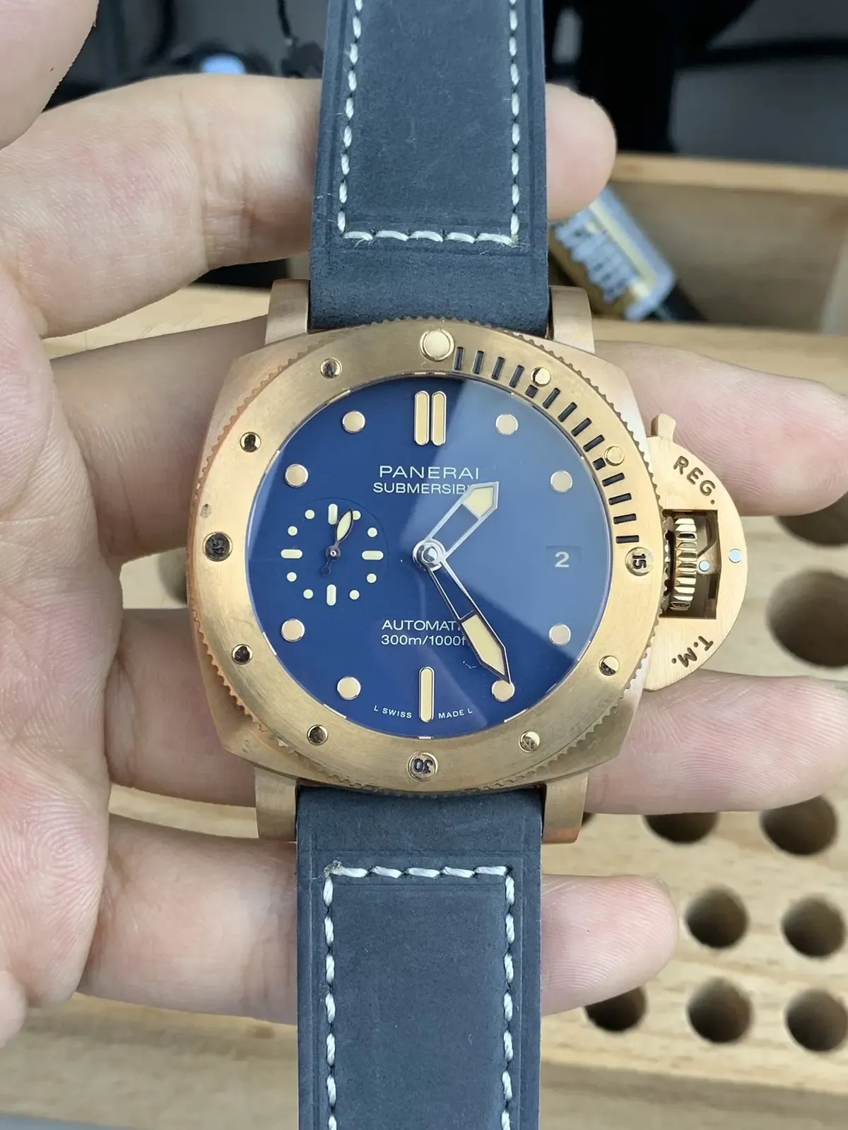 VS厂沛纳海1074青铜42mm小手腕专属，终于等到你！