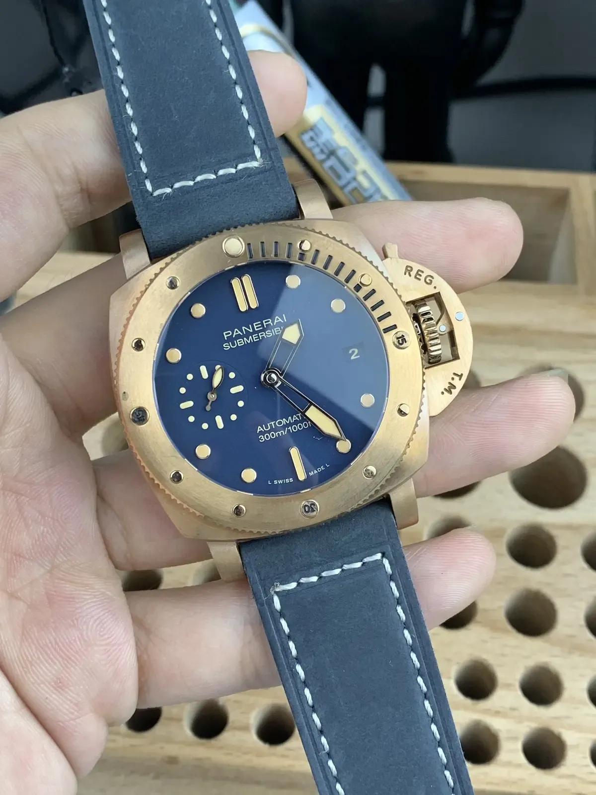 VS厂沛纳海1074青铜42mm小手腕专属，终于等到你！