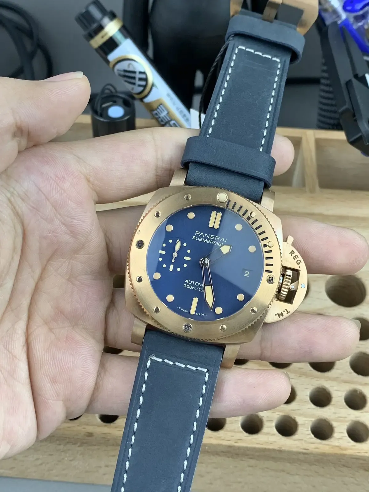 VS厂沛纳海1074青铜42mm小手腕专属，终于等到你！