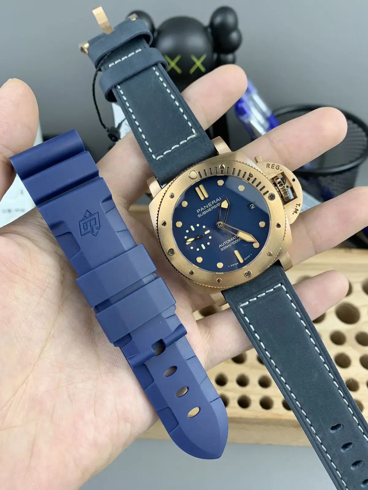 VS厂沛纳海1074青铜42mm小手腕专属，终于等到你！