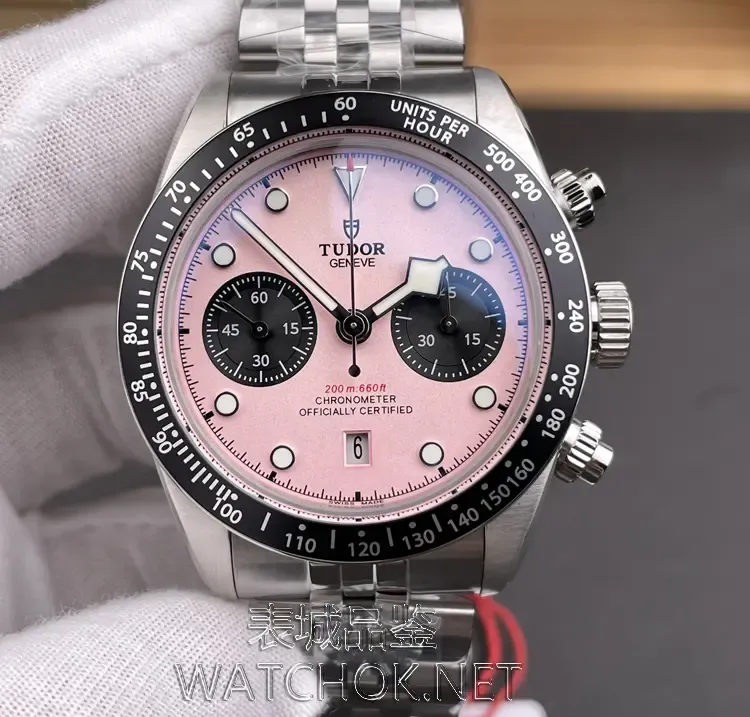 周杰伦同款“粉面”杀到！ZF帝舵碧湾计时复刻颜值封神