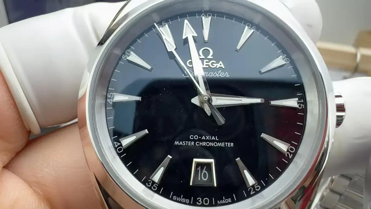 手腕细也能硬汉！VS厂欧米茄38mm黑盘海马深度拆解