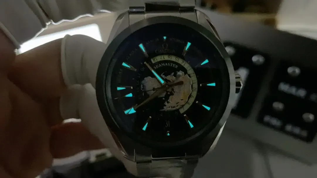 VS厂海马150世界时绿盘实拍，这细节还原度堪称完美！