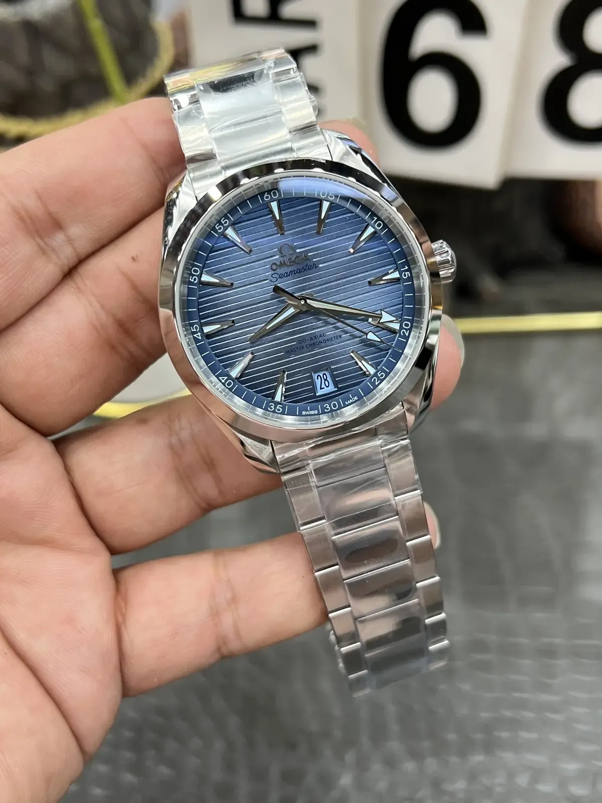 VS厂海马150世界时冰蓝面「8938机芯」做工细节全解析