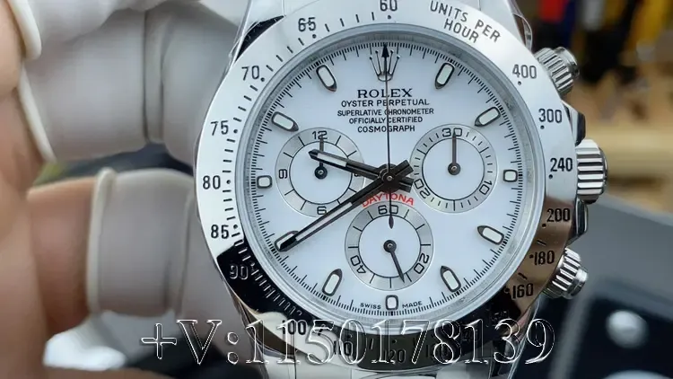 VS厂劳力士白钢迪通拿对比C厂，这5个细节直接碾压