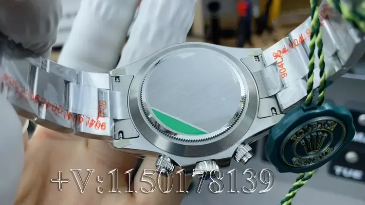 VS厂劳力士白钢迪通拿对比C厂，这5个细节直接碾压