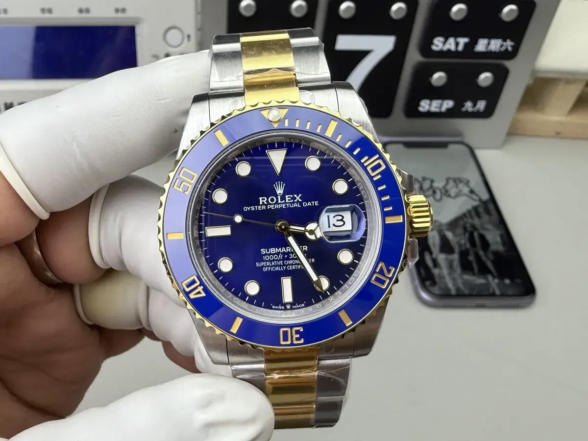 VS厂间金蓝水鬼V2配重版186克实测，一眼辨真伪技巧