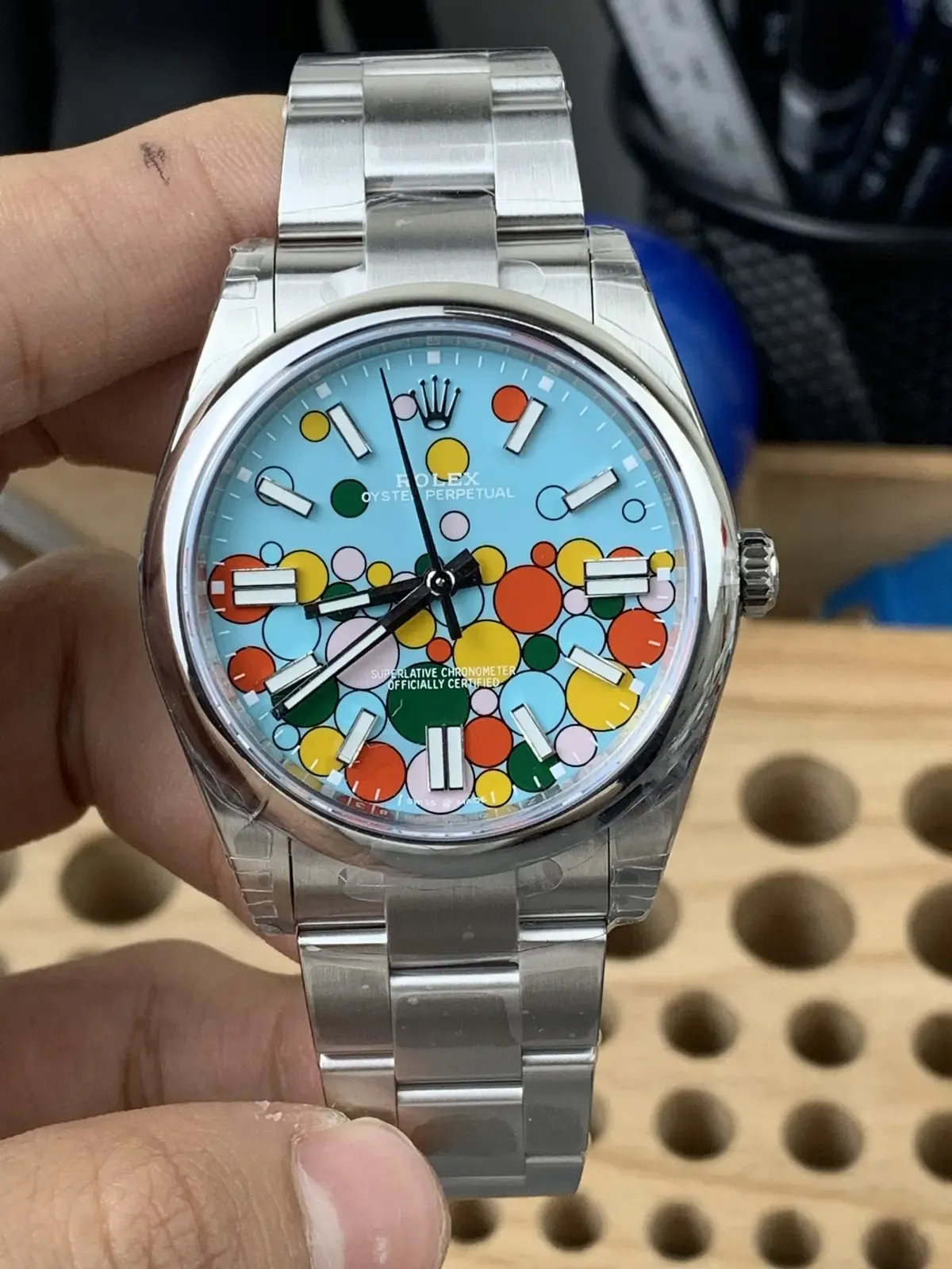 VS厂劳力士恒动蒂芙尼蓝盘评测，这颜值逆天了