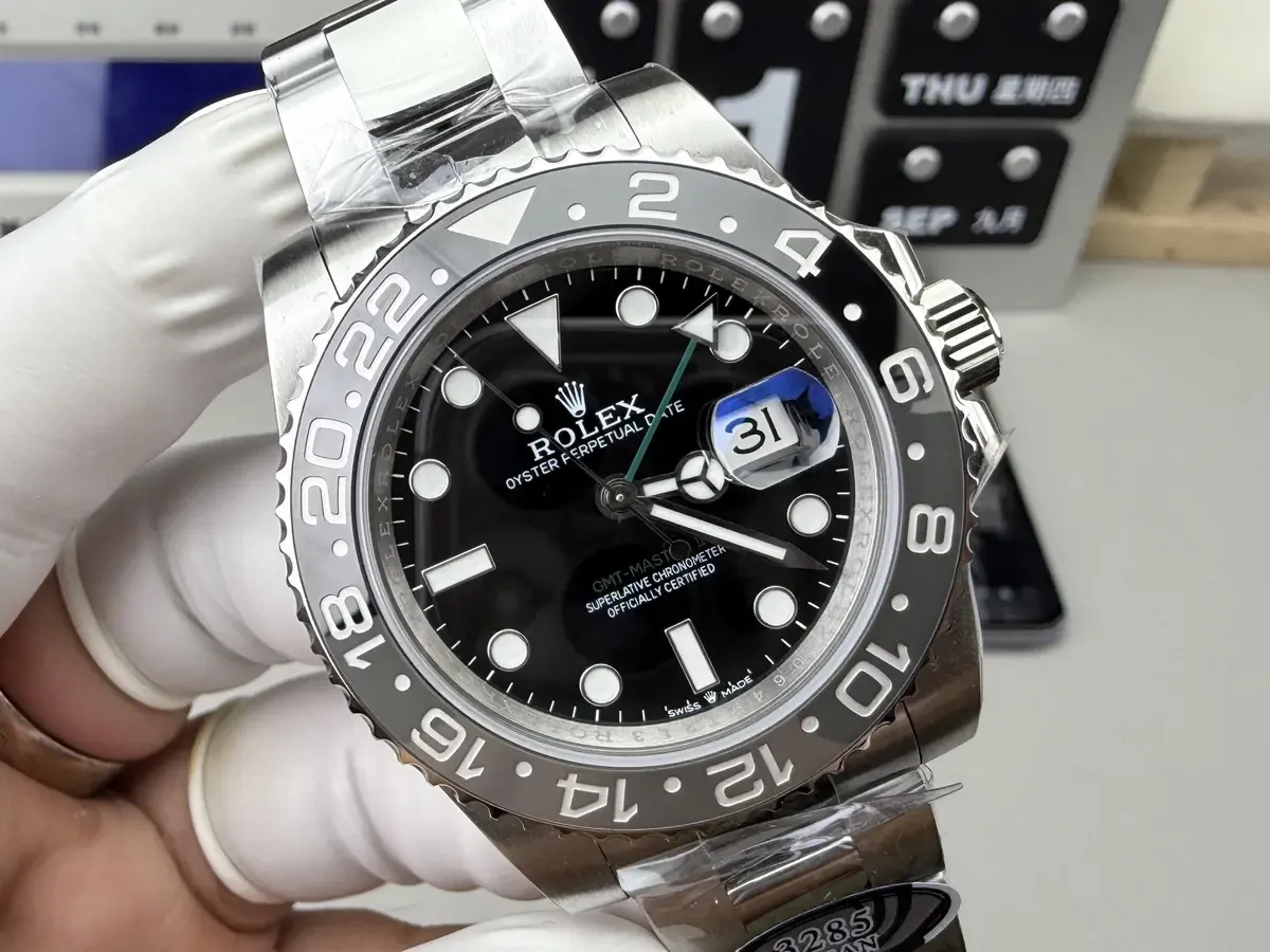 直击C厂劳力士天花板！C厂黑灰圈对比正品详解