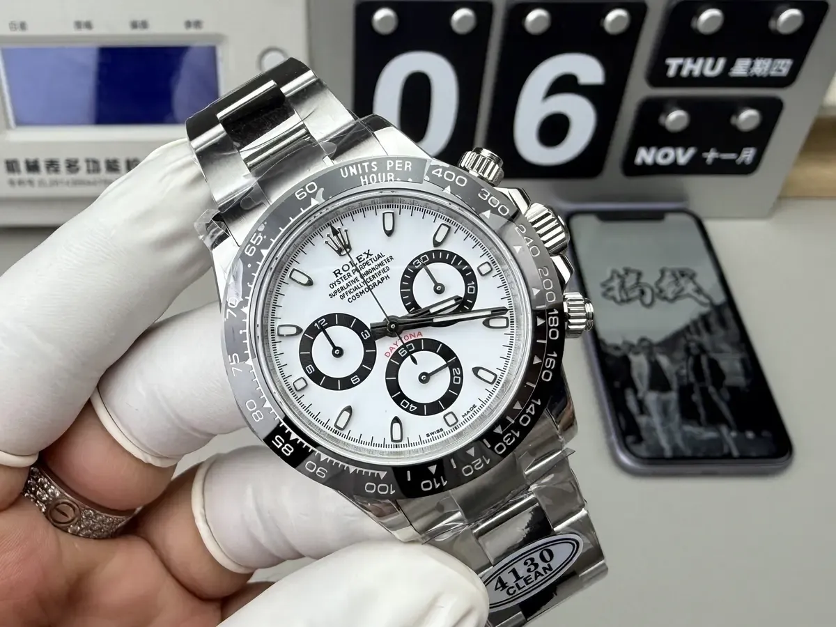 复刻表巅峰之作？C厂劳力士迪通拿一眼假问题全解析