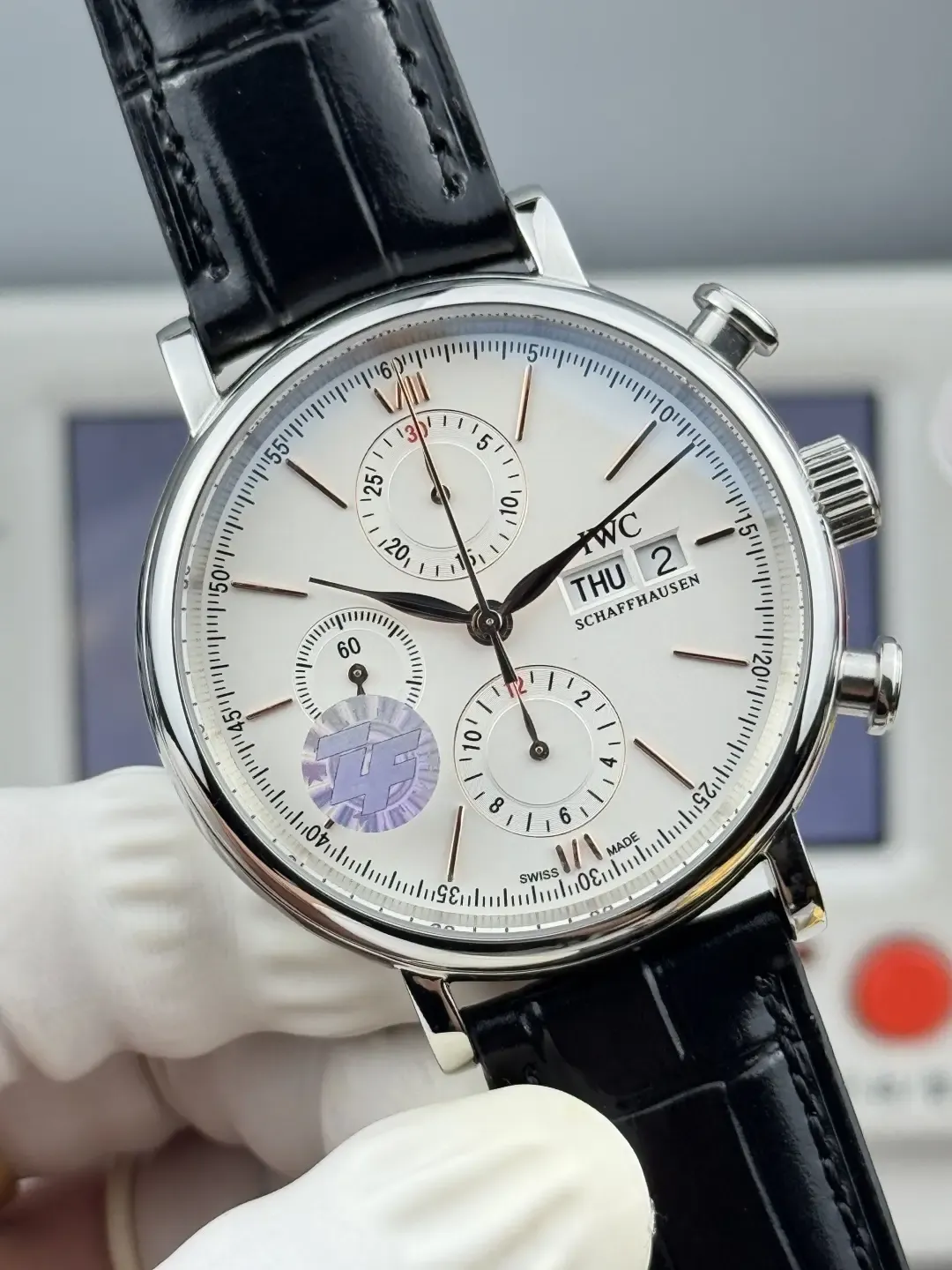 ZF厂万国柏涛菲诺计时金针评测：能否以假乱真？