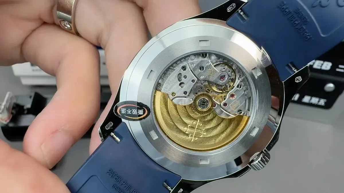 3K厂百达翡丽手雷5168G上手评测：蓝面渐变+不停秒对版正品