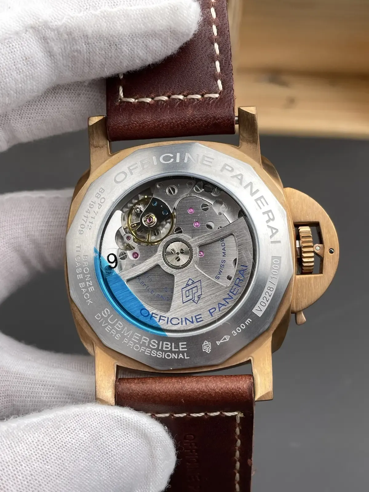 青铜腕表天花板！VS厂沛纳海PAM968深度开箱测评