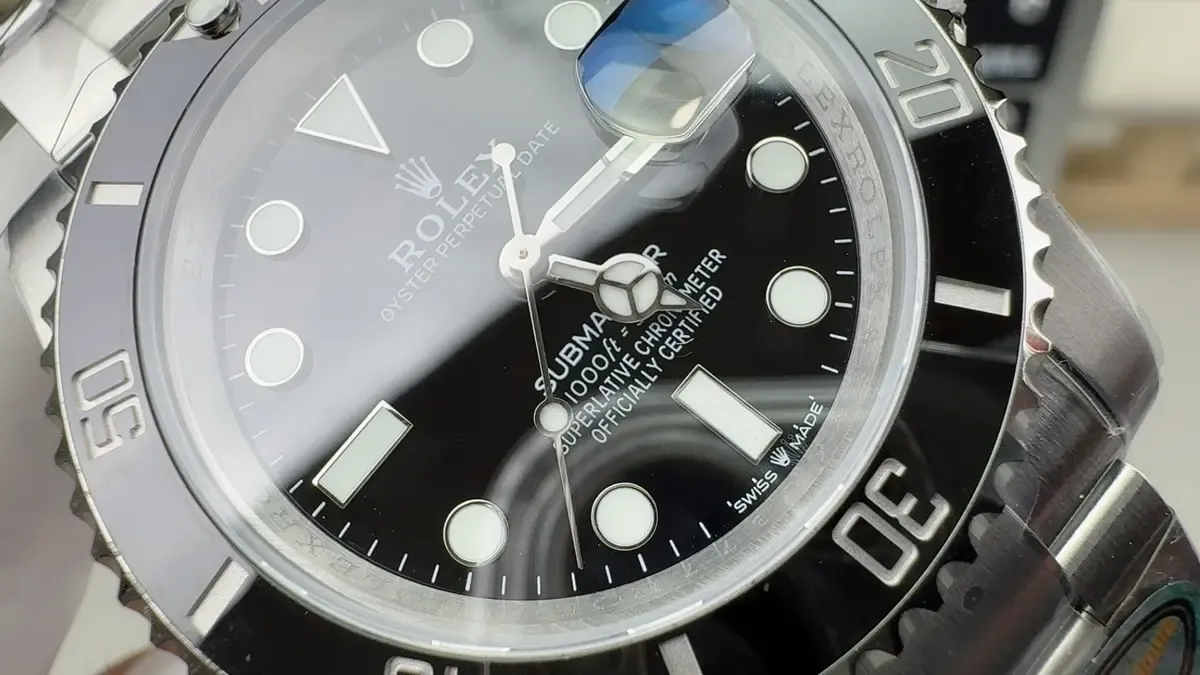 炸了！Clean厂劳力士黑水鬼v5版对比正品，这做工太狠了