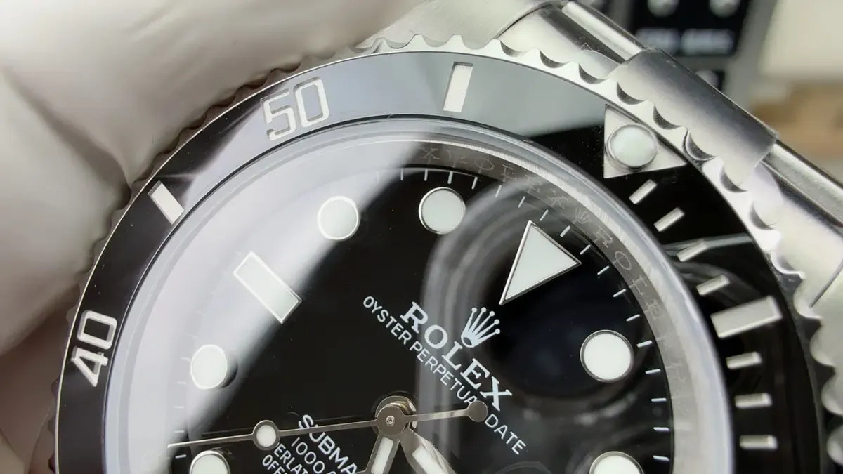 炸了！Clean厂劳力士黑水鬼v5版对比正品，这做工太狠了