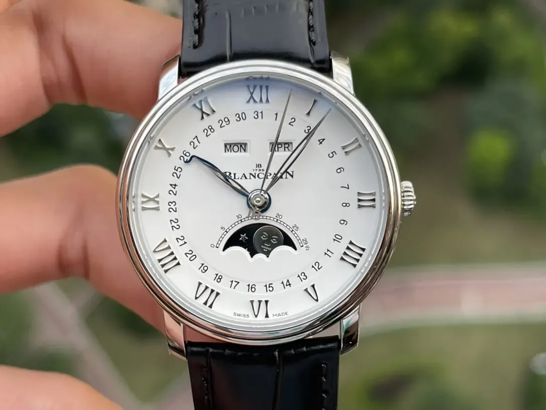 表城品鉴：OM厂宝珀6654V3月相细节实拍全解析