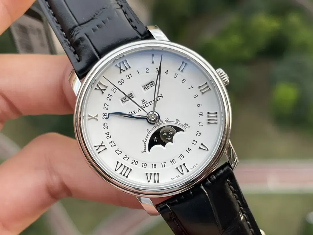 表城品鉴：OM厂宝珀6654V3月相细节实拍全解析