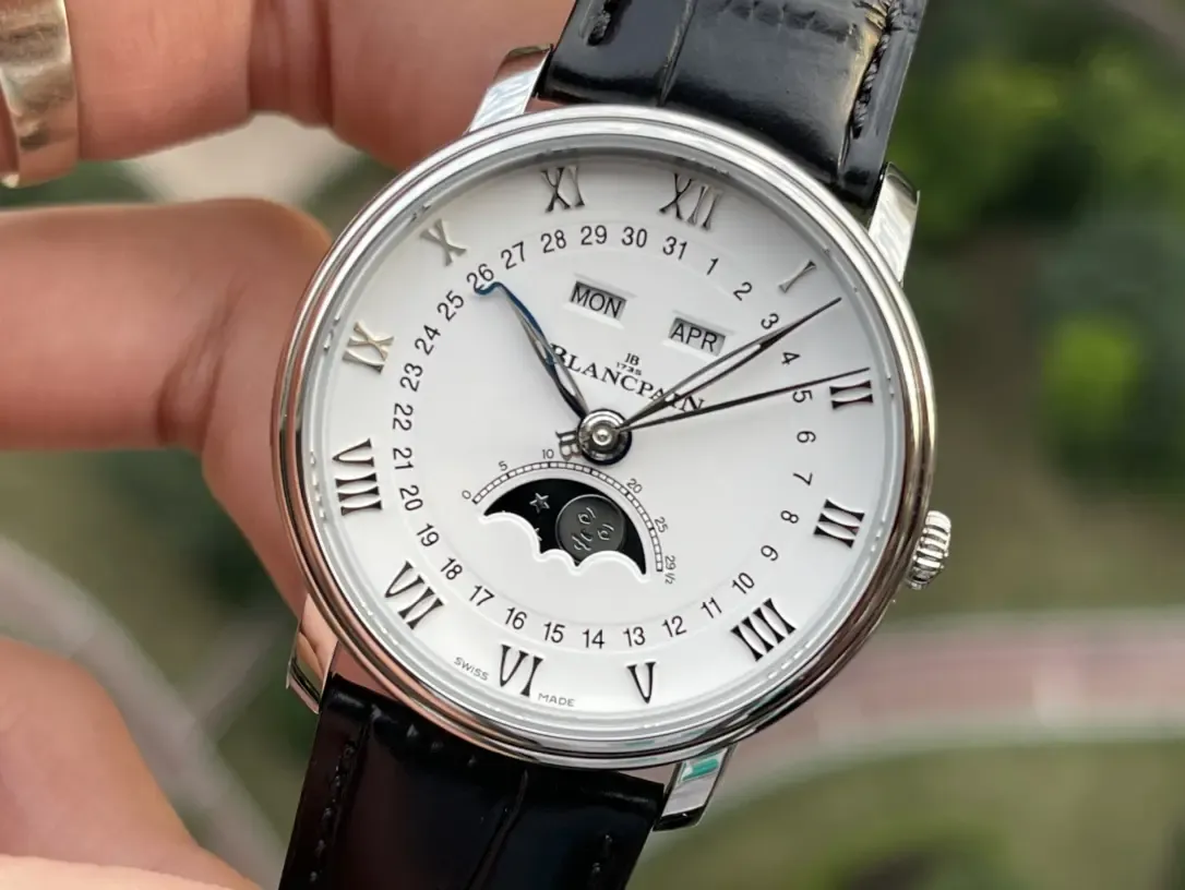 表城品鉴：OM厂宝珀6654V3月相细节实拍全解析